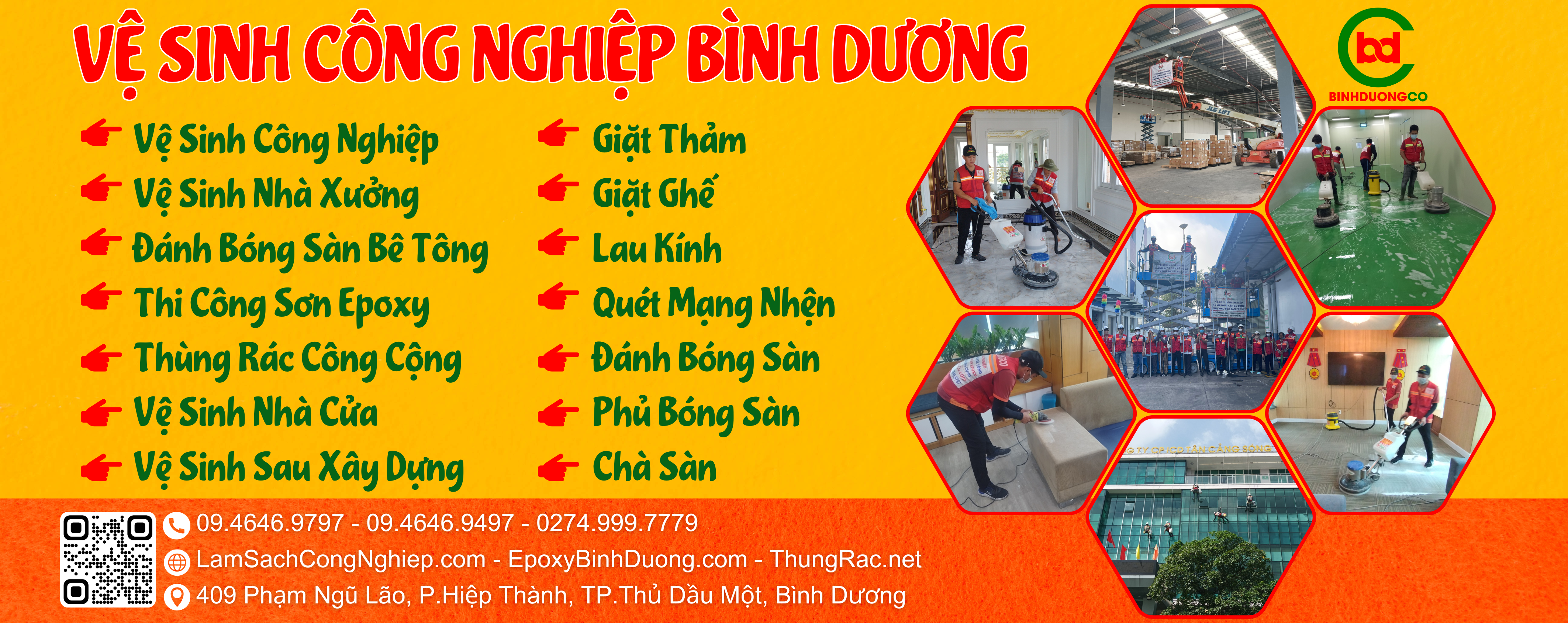 vệ sinh công nghiệp tại Bình Dương